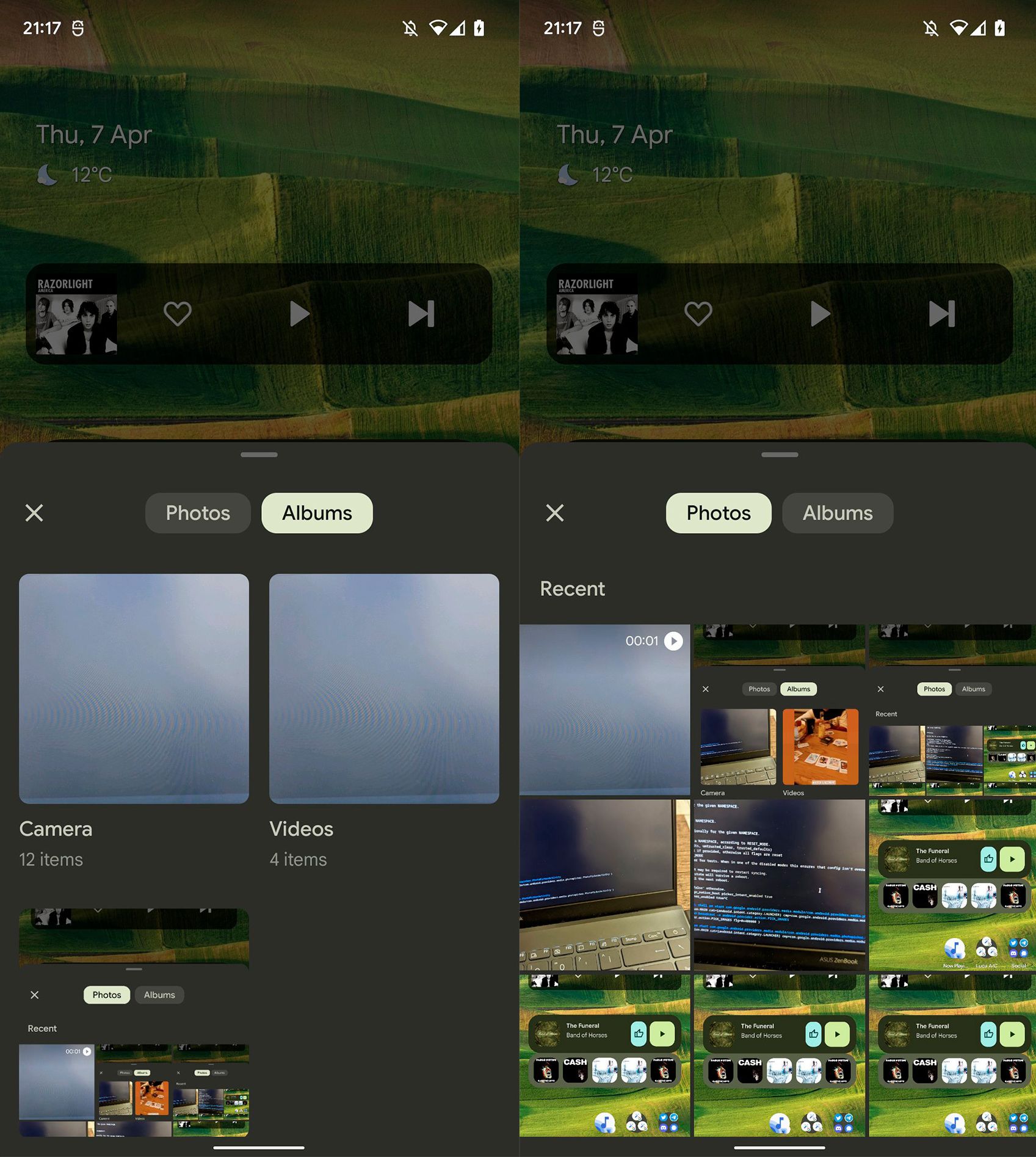 El nuevo selector de imágenes de Android 13