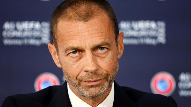 Aleksander Ceferin, en el 46 Congreso Ordinario de la UEFA