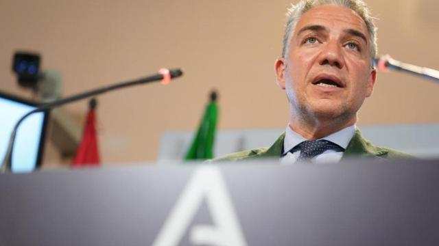 El consejero de la Presidencia de la Junta de Andalucía, Elías Bendodo.
