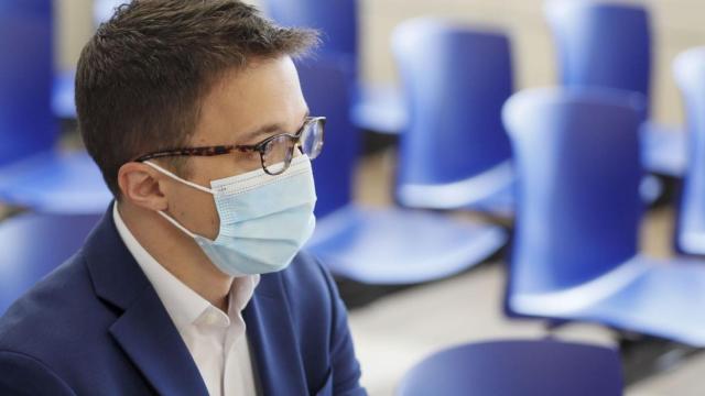 Errejón, en el banquillo de los acusados.