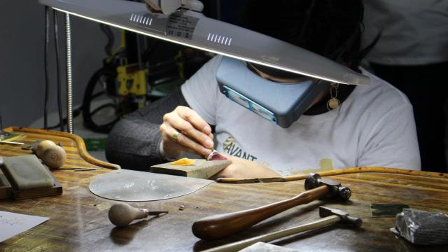 Foto de archivo de un estudiante de  Formación Profesional.