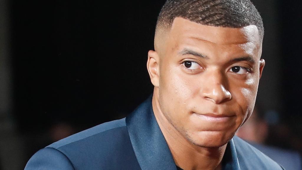 Kylian Mbappé, en la gala de los premios de la Ligue-1