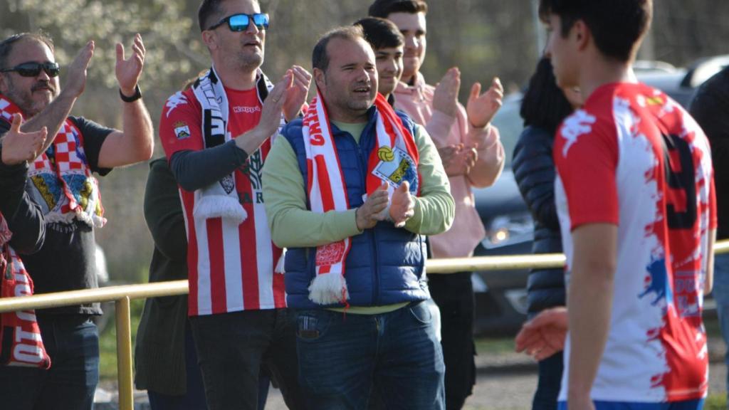 Óscar Serrano, presidente del Atlético Tordesillas. Fotografía: Henar García