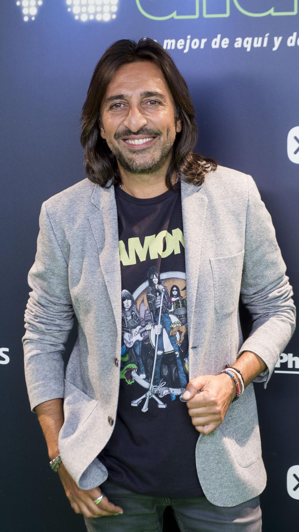 Antonio Carmona Amaya en un evento público en septiembre de 2017.