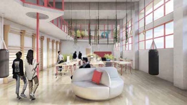 Recreación del gimnasio de ideas que se instalará en Séneca.