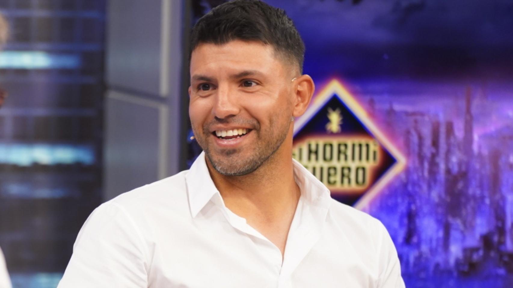El Kun Agüero en 'El Hormiguero'