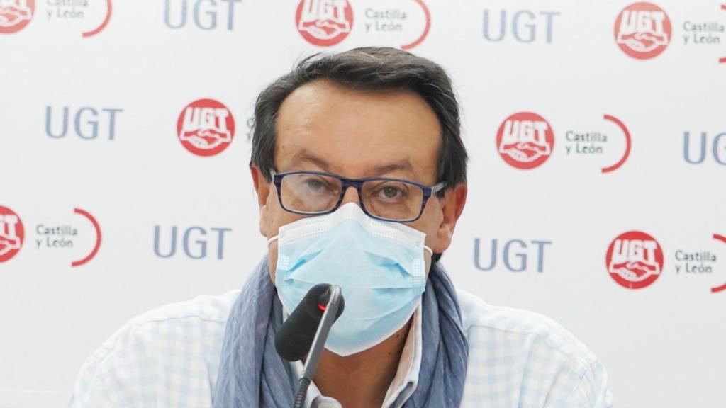 El secretario de Acción Sindical de la Federación de Empleados de Servicios Públicos (FeSP) de UGT Castilla y León, Carlos Arenas