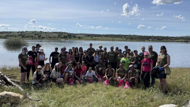 Alumnos del programa Erasmus+, en Guijuelo