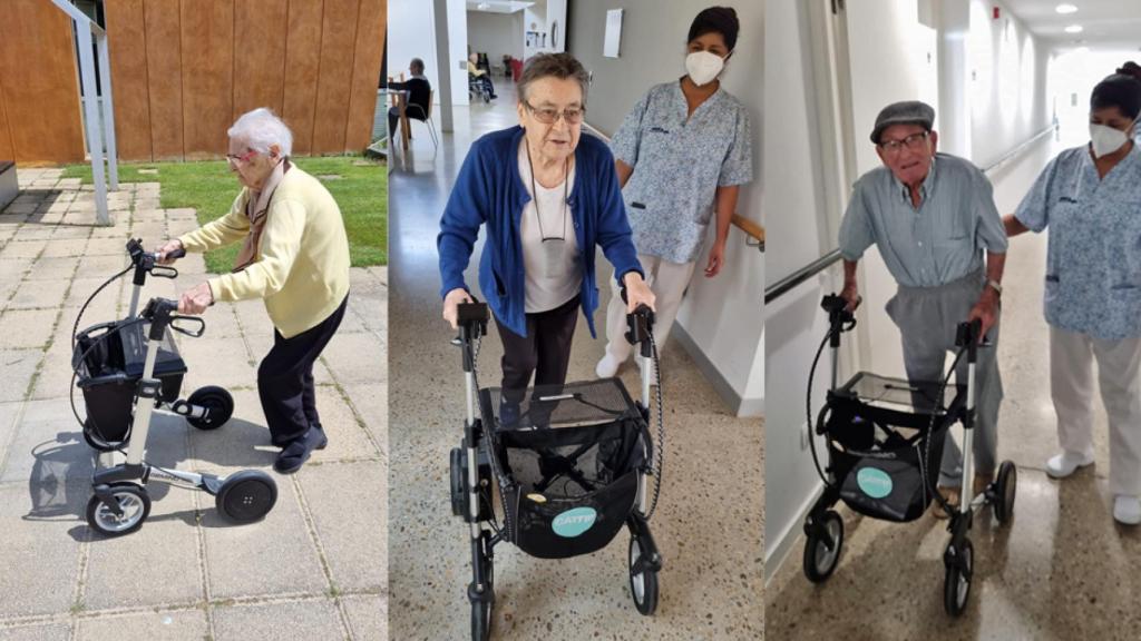 Ya están aquí los andadores inteligentes para personas mayores 'made in Zamora'