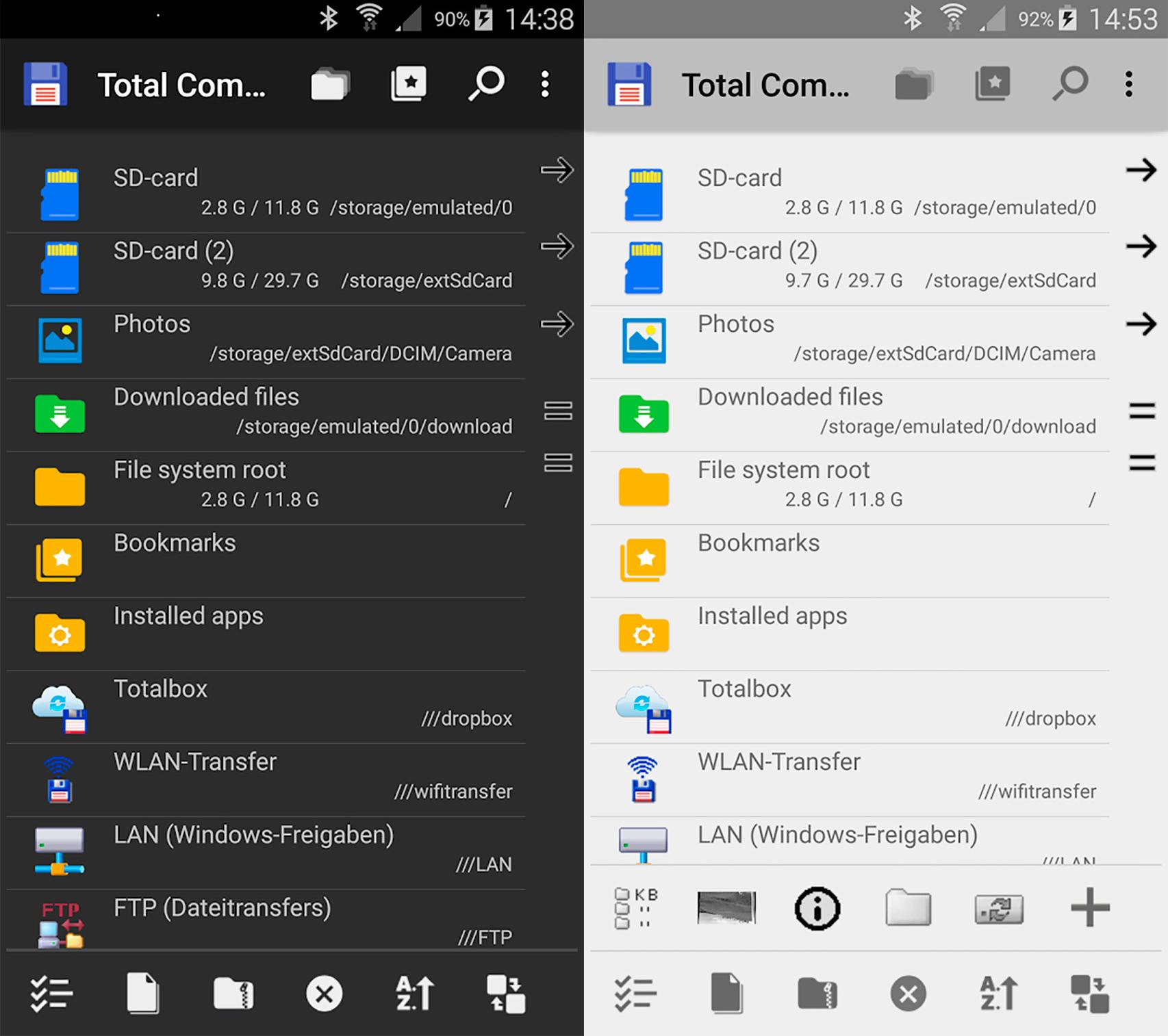 Total Commander en Android