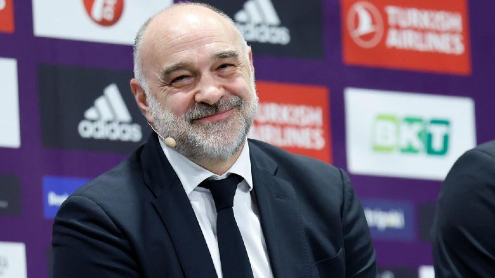 Pablo Laso, en la rueda de prensa previa a la Final Four