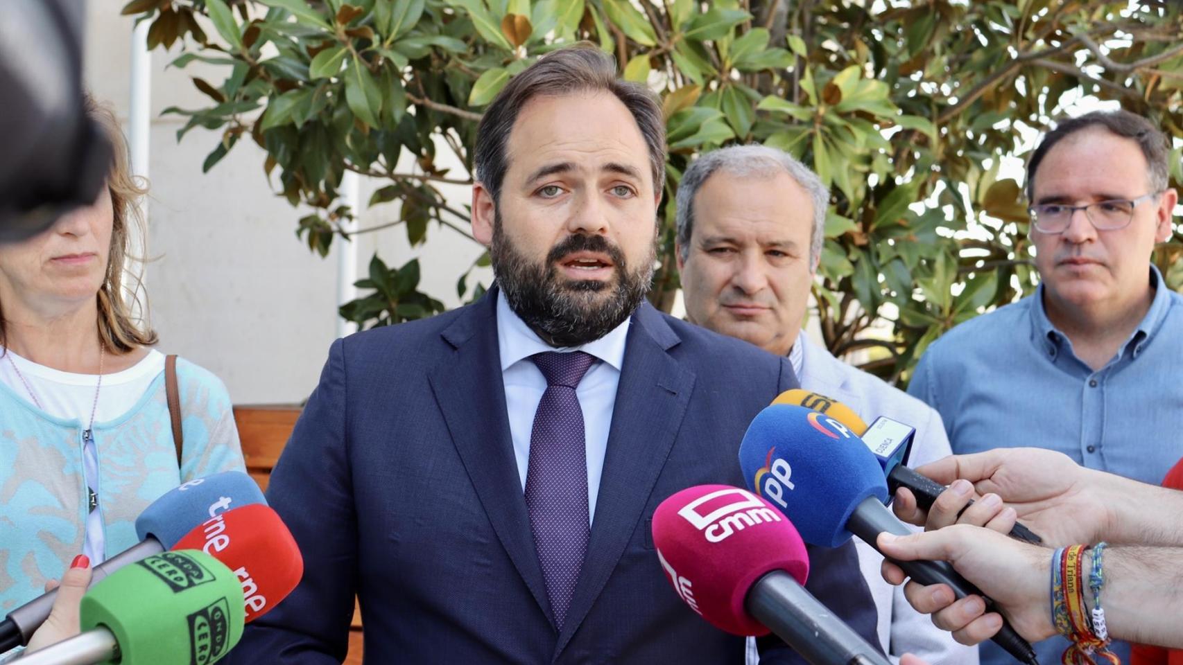 El presidente del PP de Castilla-La Mancha, Paco Núñez.
