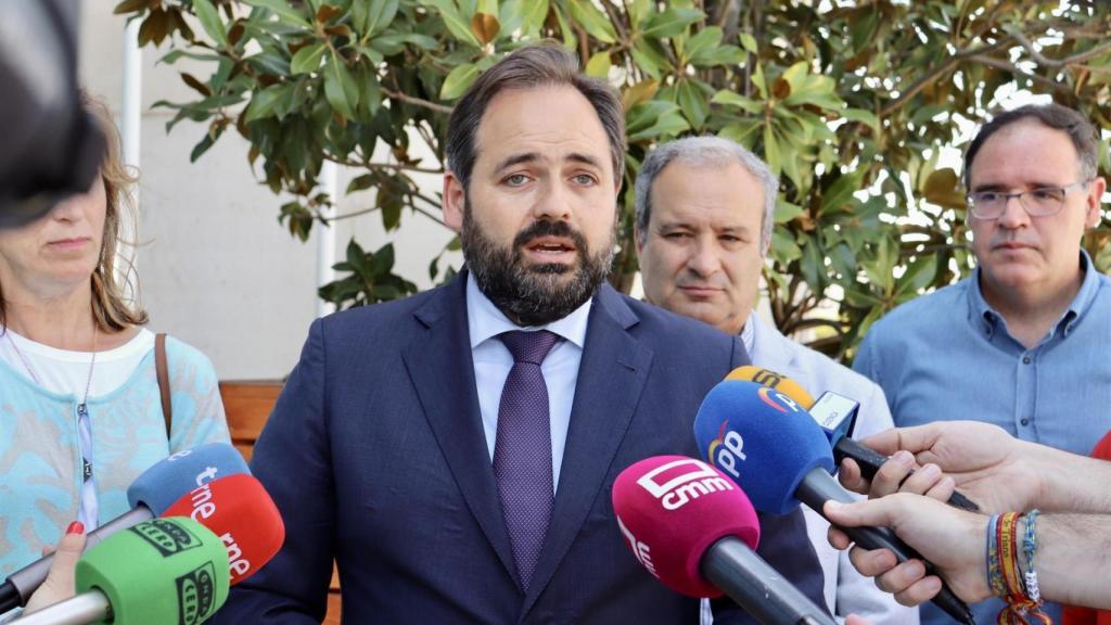 El presidente del PP de Castilla-La Mancha, Paco Núñez.