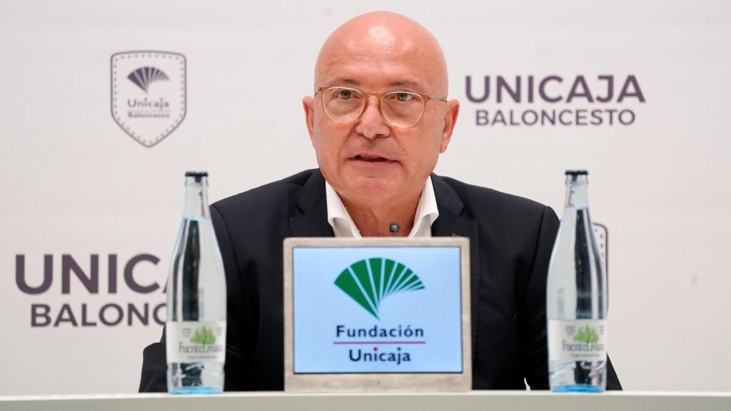 López Nieto durante la rueda de prensa de valoración de la temporada