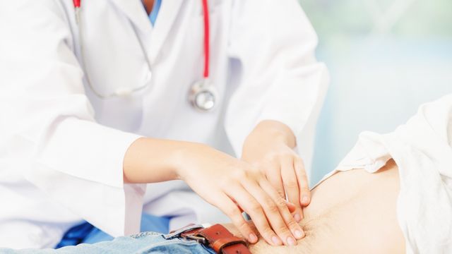 estómago barriga doctor médico