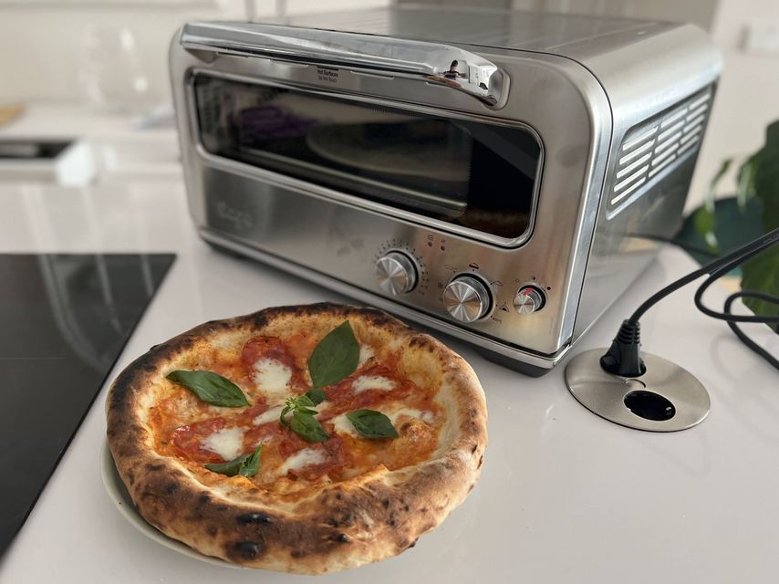 Pizza en el Sage Pizzaiolo