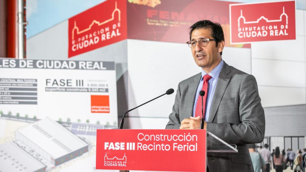 José Manuel Caballero, presidente de la Diputación de Ciudad Real.