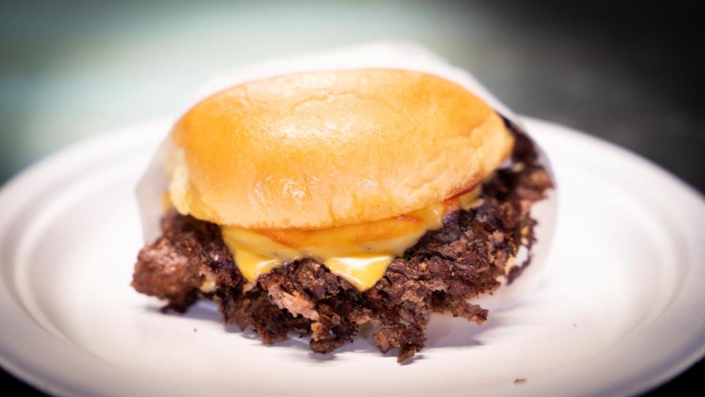 Hamburguesa de Pinks.