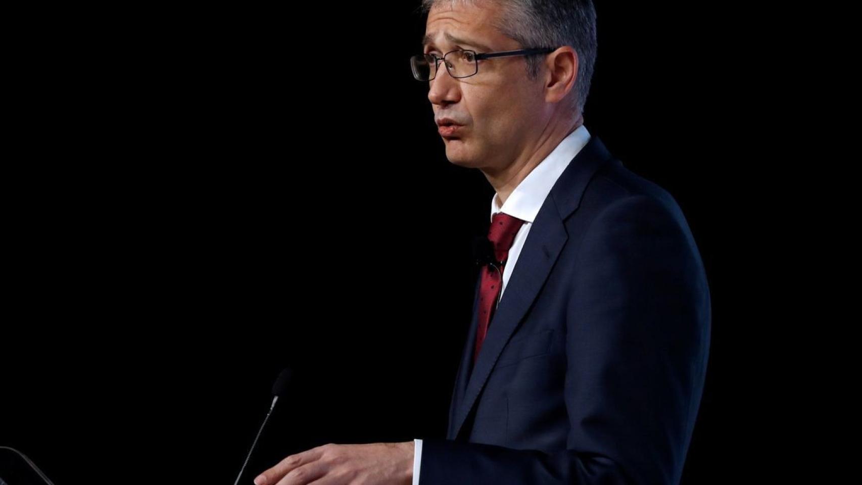El gobernador del Banco de España, Pablo Hernández de Cos.