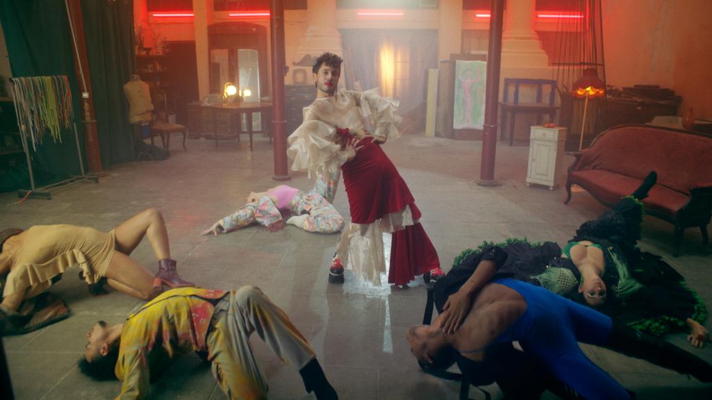 Otra imagen del videoclip 'Incógnito'.