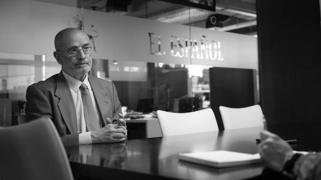 Ignacio Ruiz Jarabo durante la entrevista.