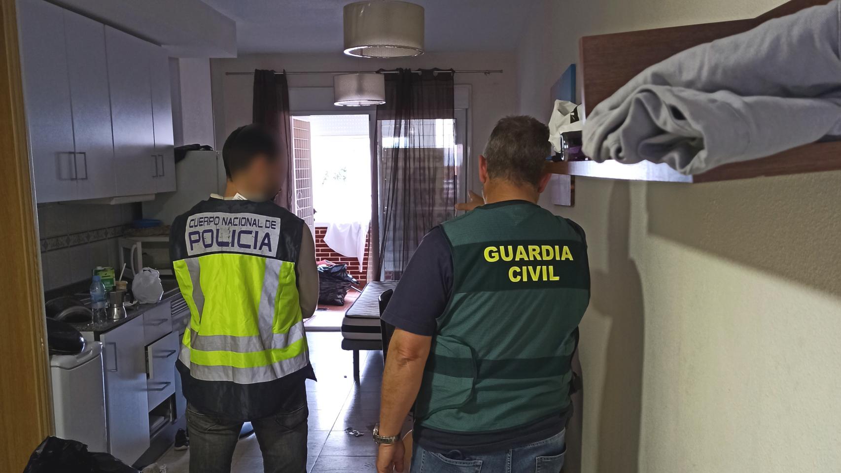 Una operación antidroga de la Guardia Civil