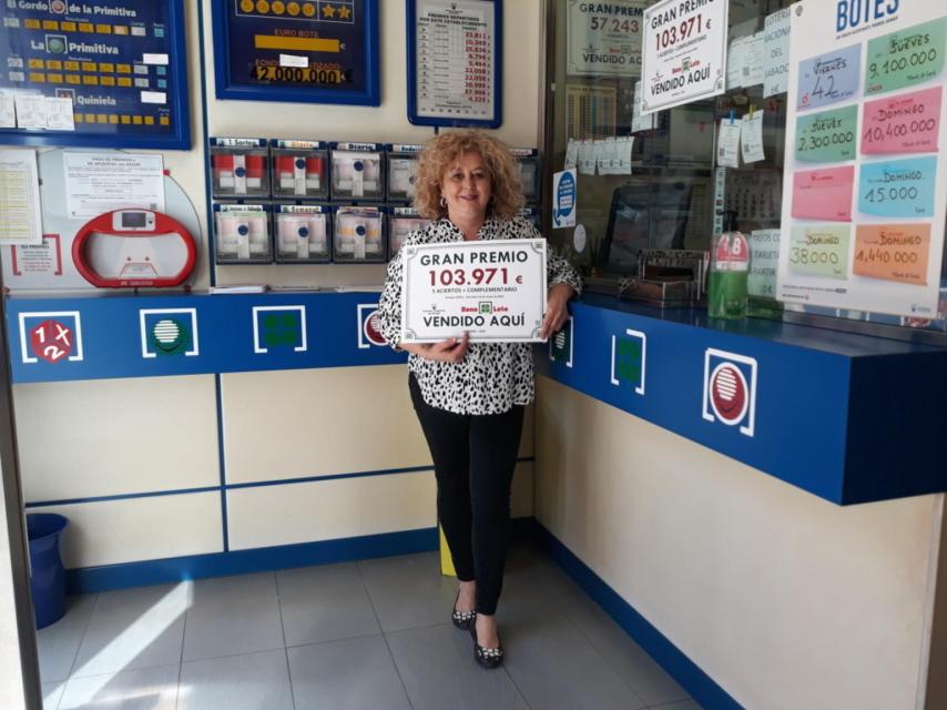 La Administración de Lotería leonesa que ha vendido el boleto premiado de La Bonoloto.