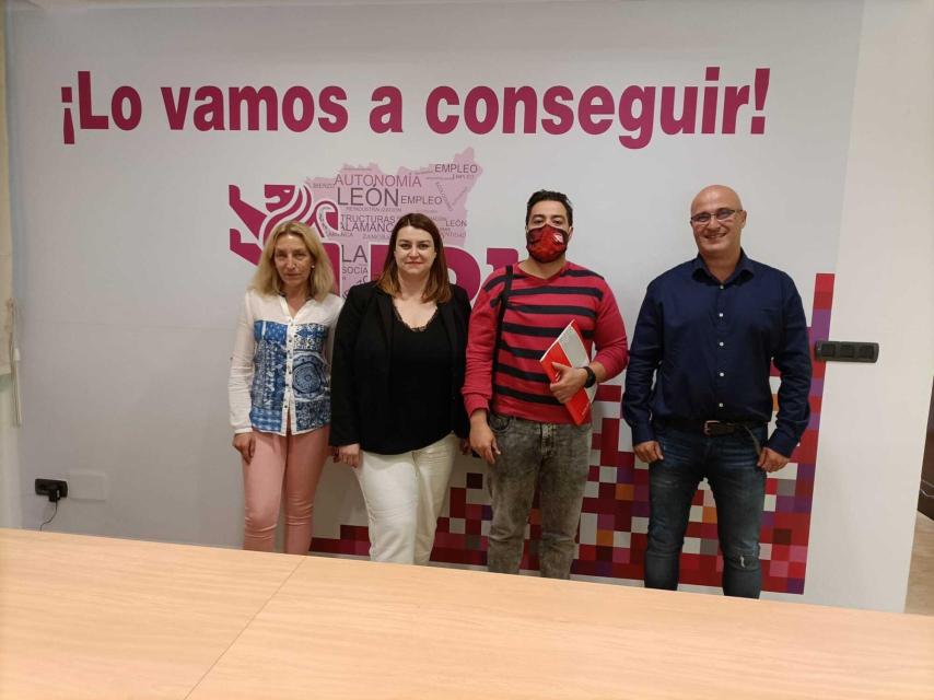Reunión entre la Secretaría de Educación de UPL y el sindicato UGT.