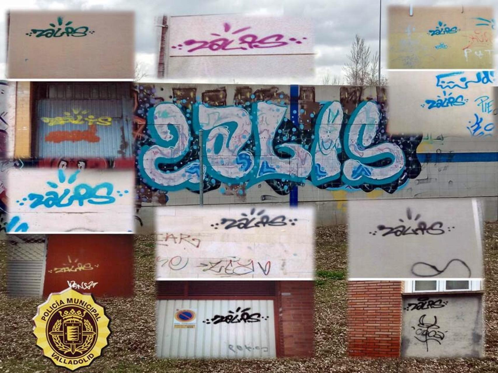 Imagen de alguna de las pintadas