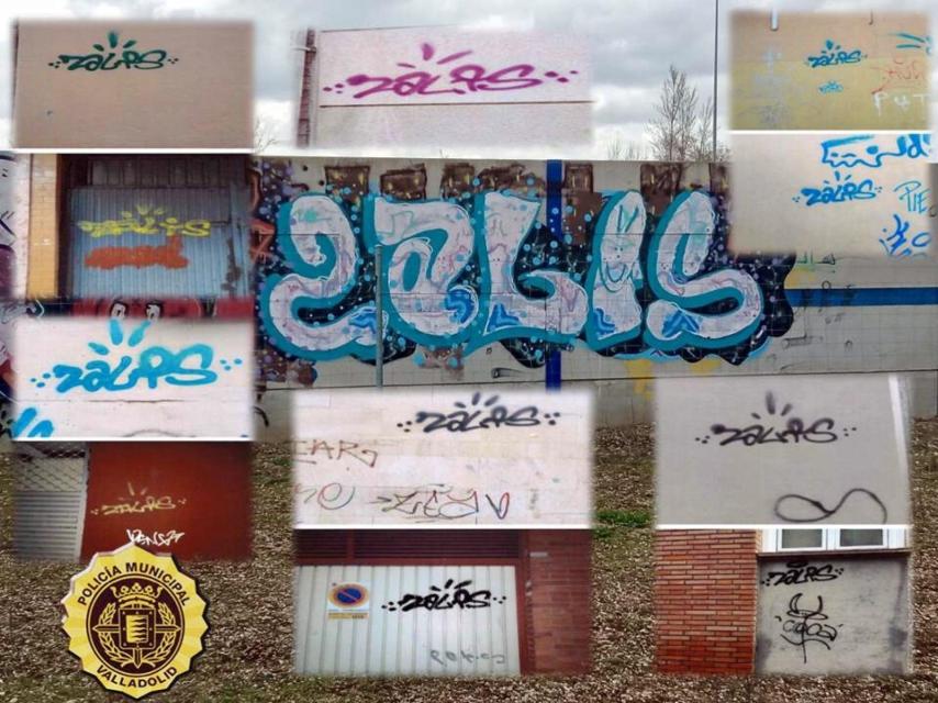 Imagen de alguna de las pintadas
