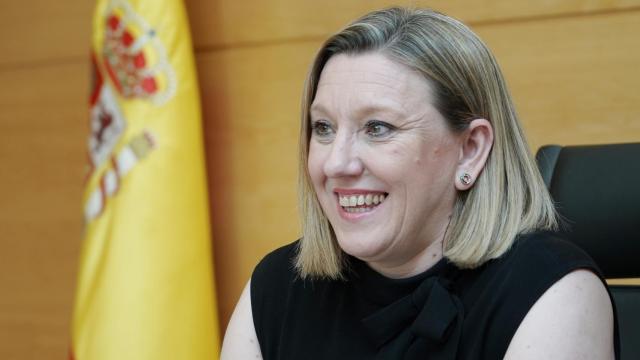 La consejera de Familia e Igualdad de Oportunidades, Isabel Blanco, comparece en las Cortes para exponer el programa de actuaciones de su departamento en la presente legislatura