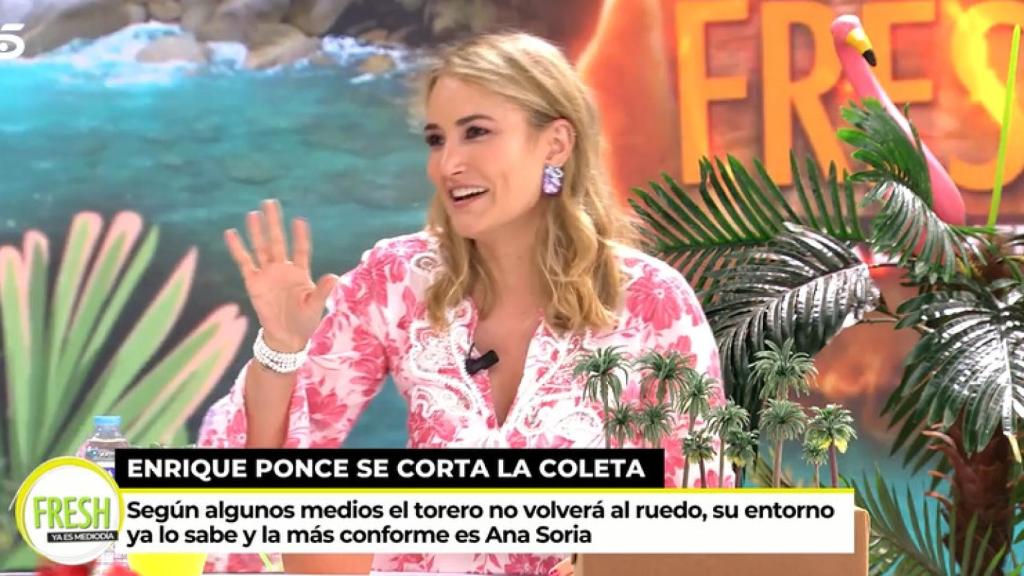 Alba Carrillo en 'Ya es mediodía'.