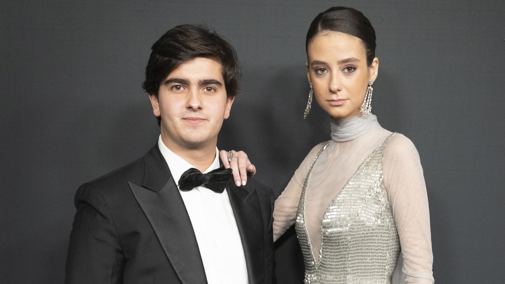 Jorge Bárcenas y Victoria Federica en un evento en Madrid.