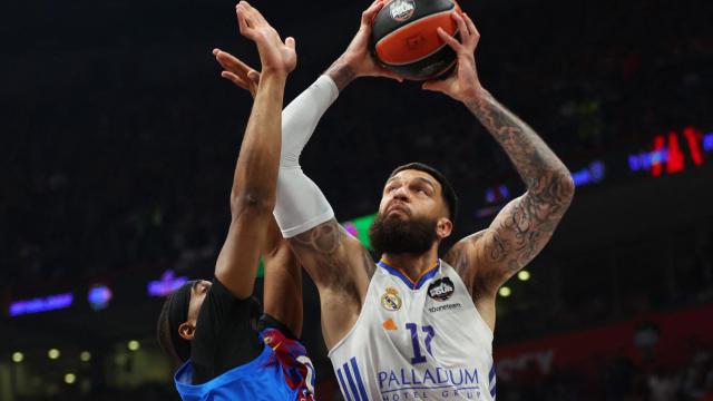 Un instante del Barcelona - Real Madrid de la Euroliga.