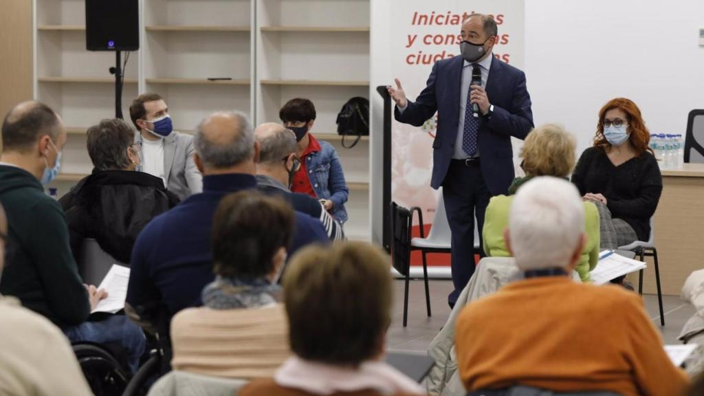 El alcalde de Albacete, Emilio Sáez, en una imagen de archivo.