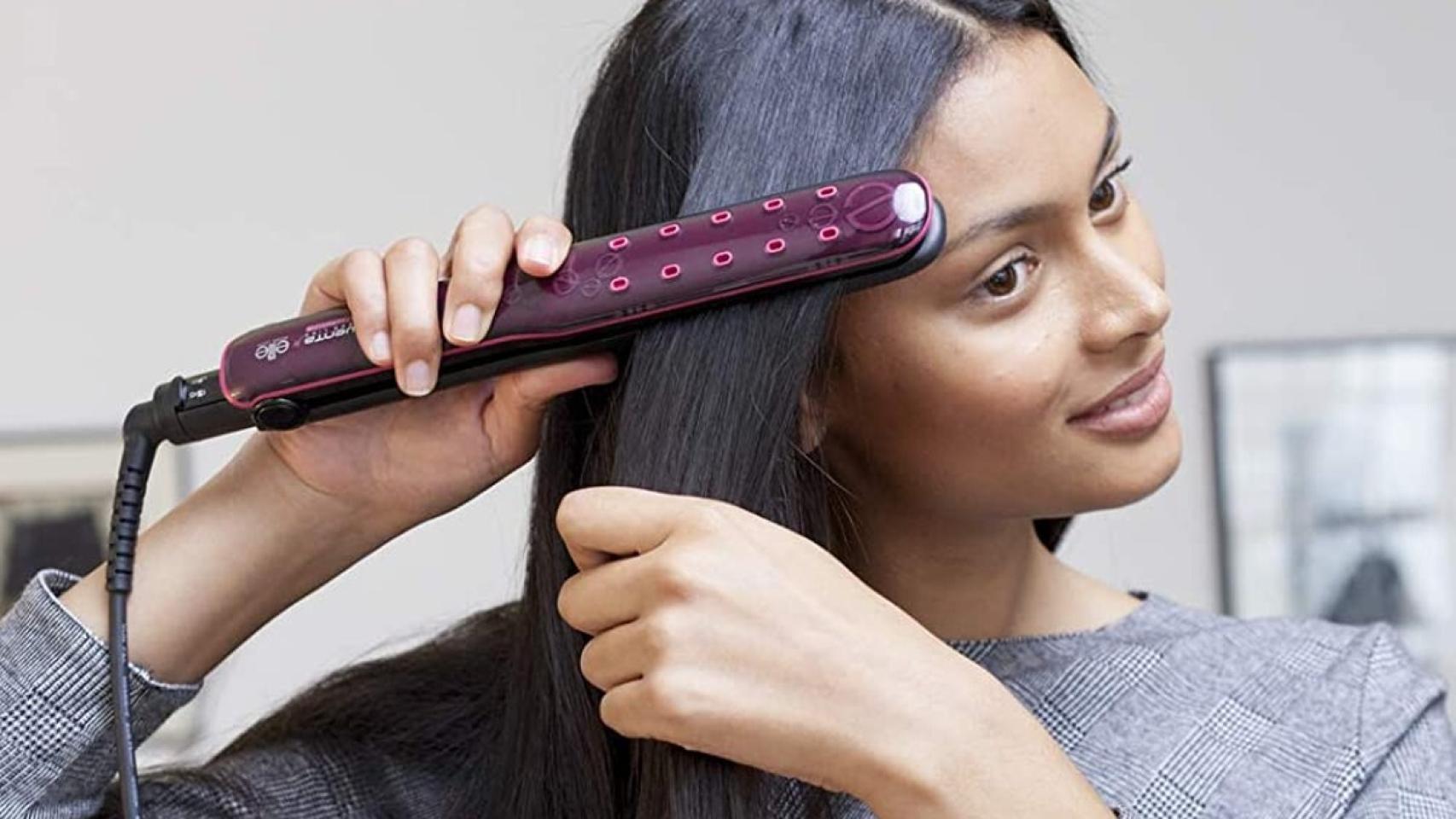 Plancha de pelo de Rowenta con descuento en Amazon