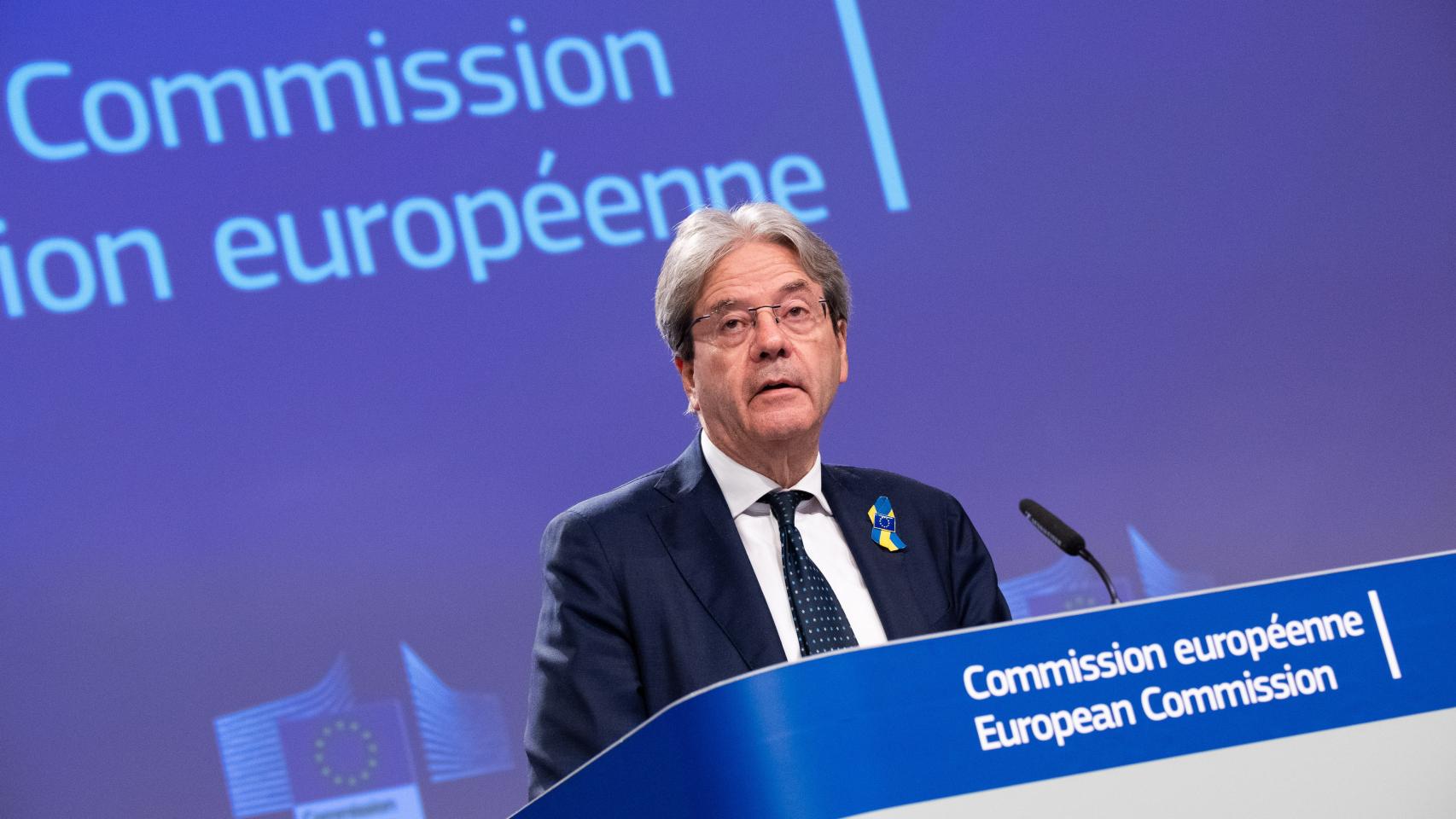 El comisario de Asuntos Económicos, Paolo Gentiloni