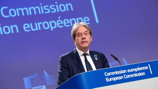 El comisario de Asuntos Económicos, Paolo Gentiloni