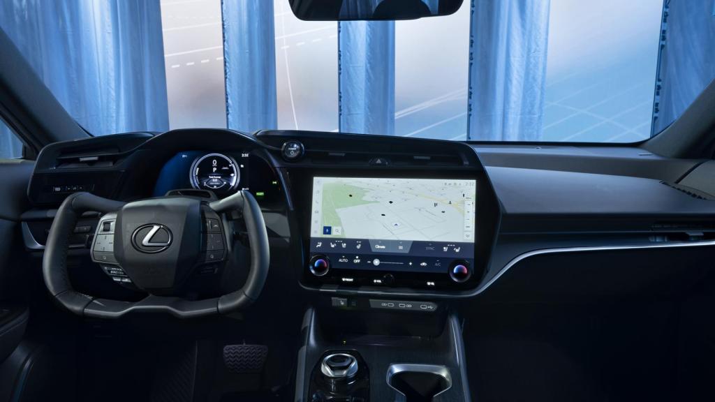 El Lexus RZ es un coche 100% eléctrico.