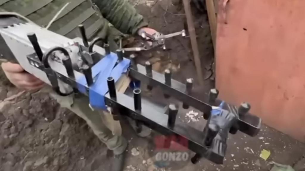 Escopeta anti drones rusa.