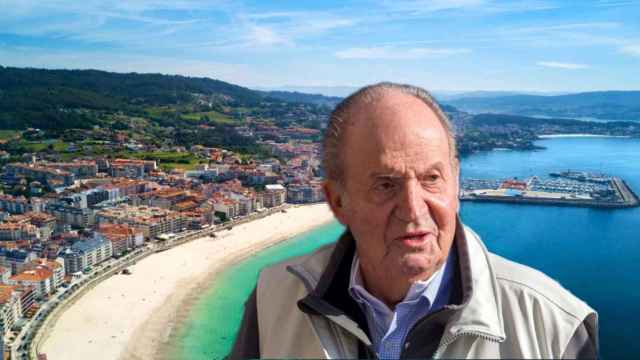 Montaje de Juan Carlos I, Sanxenxo.