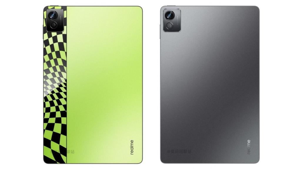 Realme Pad X por detrás