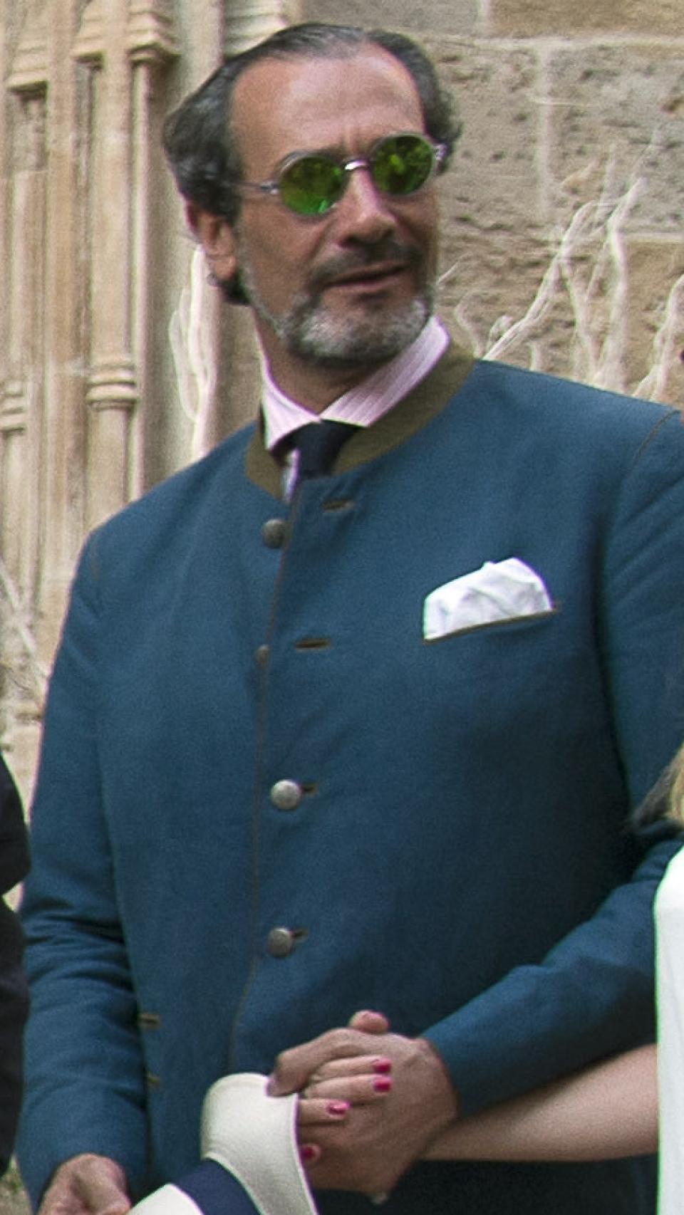 Ignacio de Marichalar en una boda en Palma de Mallorca en 2015.