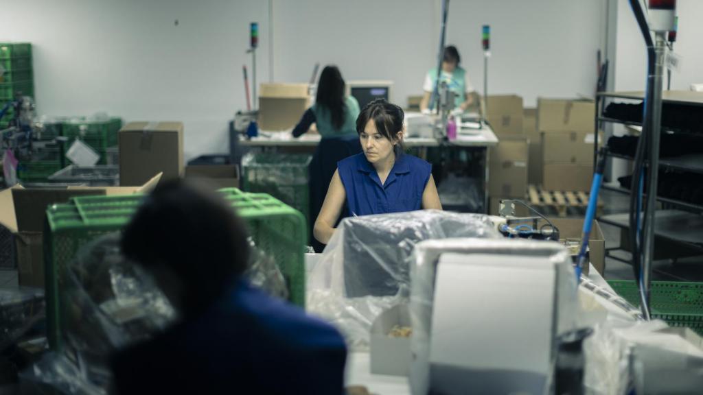 Varias de las trabajadoras de Marie Claire.