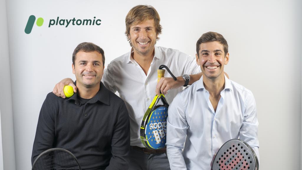Félix Ruiz, Pablo Carro y Pedro Clavería facturaron 80 millones de euros en 2021 gracias a Playtomic.