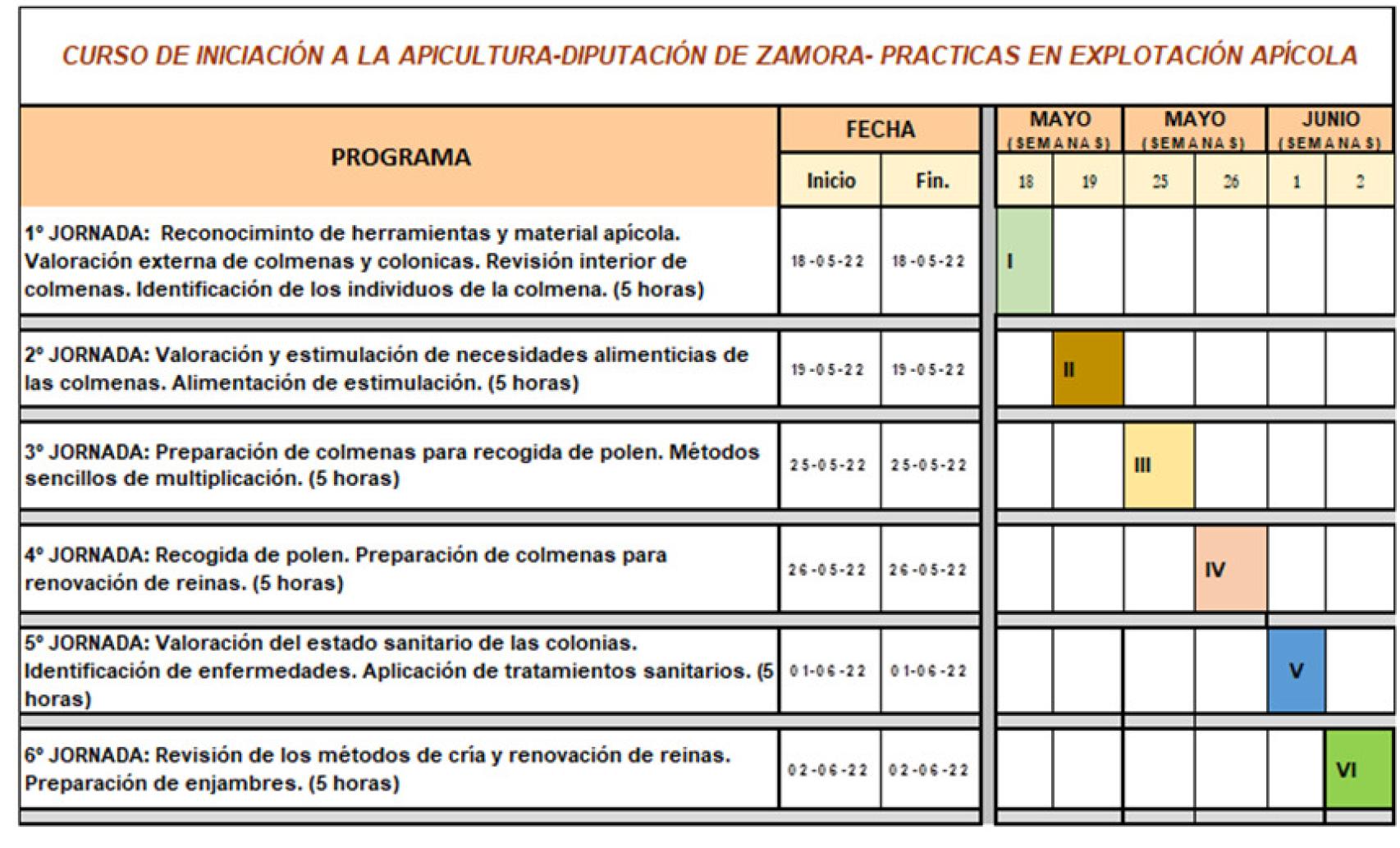Programa de trabajo