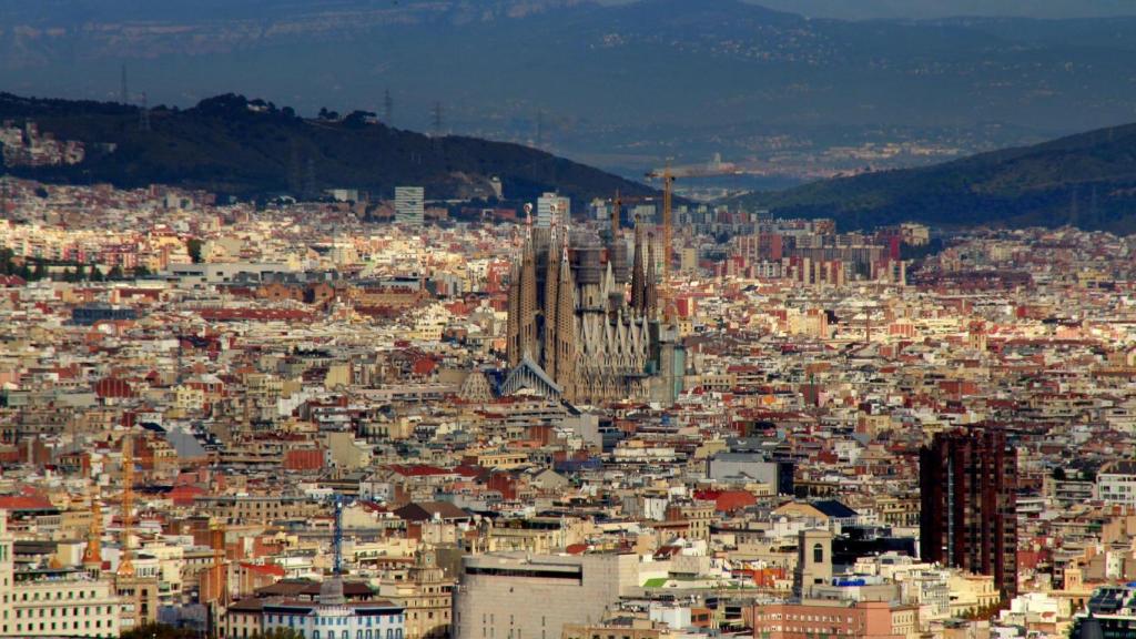 Panorámica de Barcelona.
