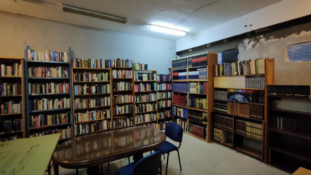 La biblioteca de la Atalaya.