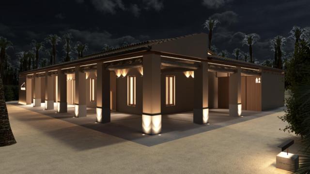 Recreación de cómo quedará la casa una vez rehabilitada.