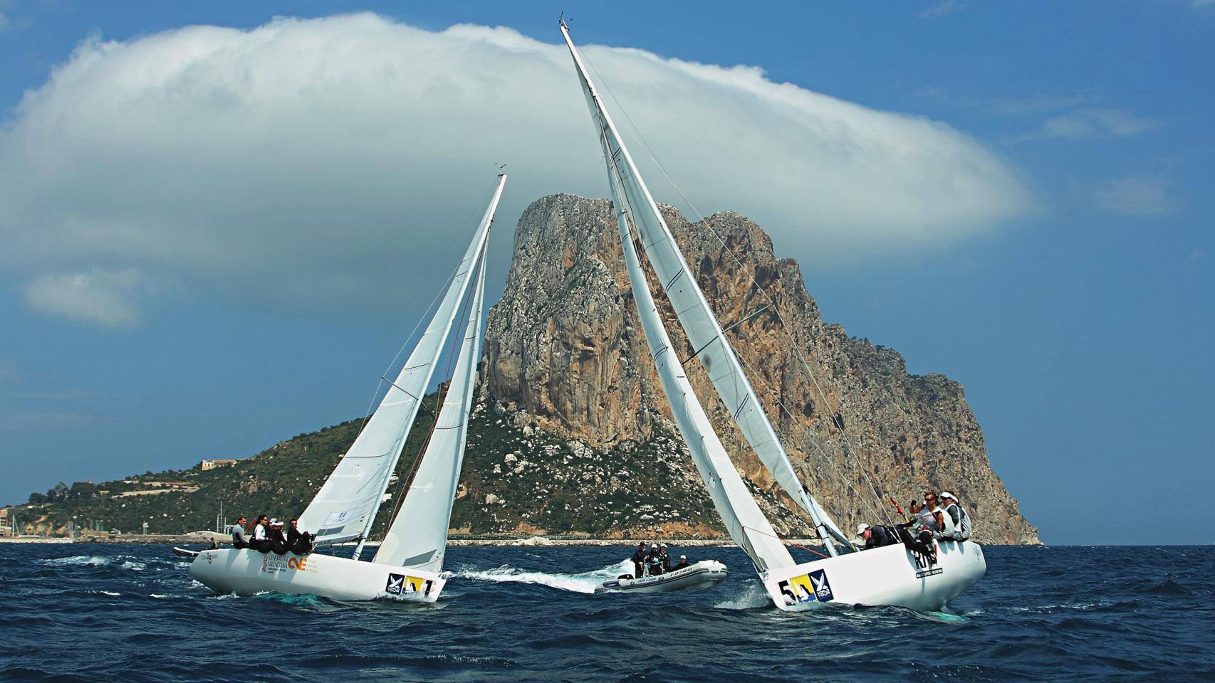 Vistas al Peñón de Ifach en Calpe.